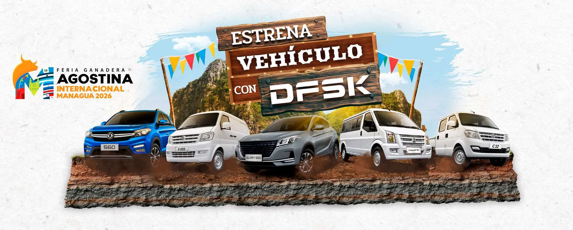 Selección DFSK en Feria Agostina